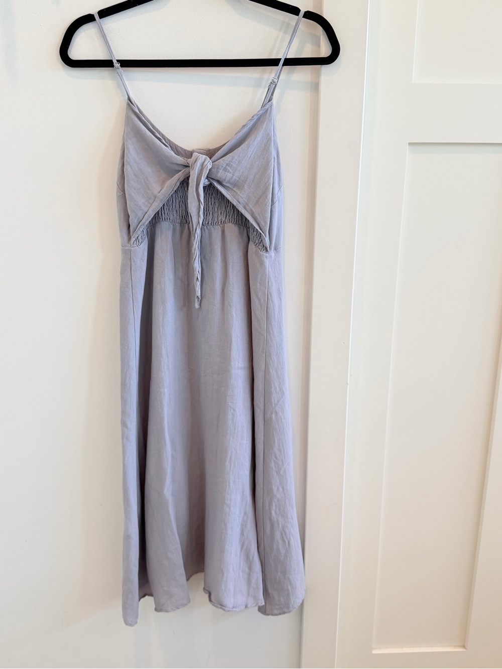 the clothing company Dusty Lavender Smocked Dress - Picture 4 of 11